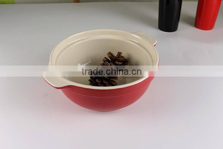 2017 Factory supplies custom ceramic cookware casserole carrier