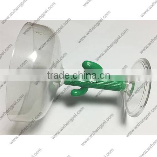 Cleverish portable cute transparent cactus plastic storage jewelry wedding bowl tray