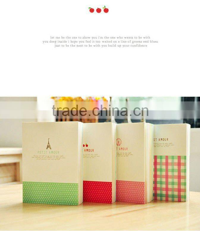 Supply small order fashion cute notebook