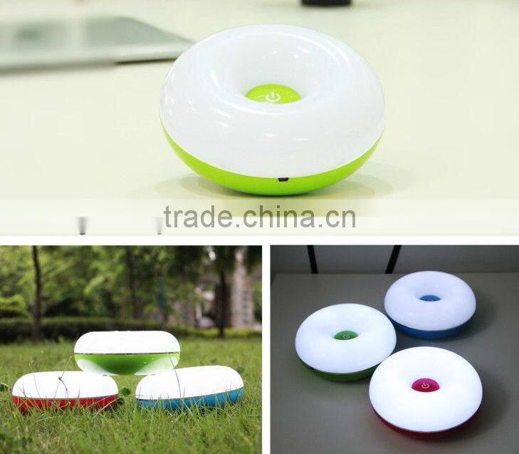 Supply creative USB charging donut night light & LED lamp --red