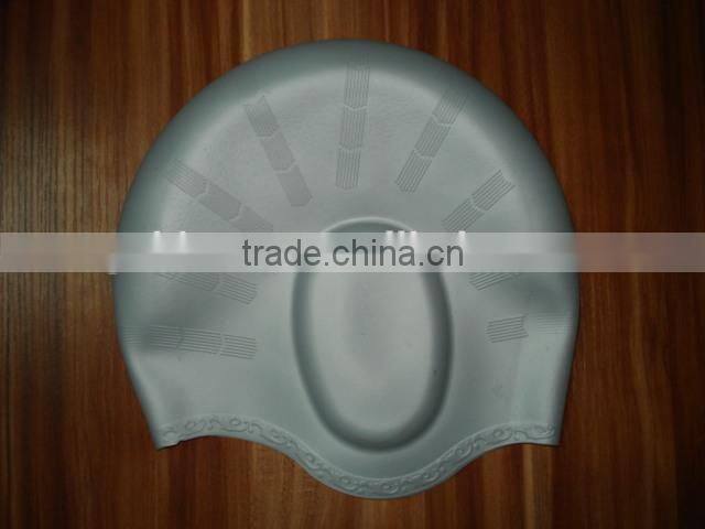 Environmental stretchable deformation silicone swimming cap