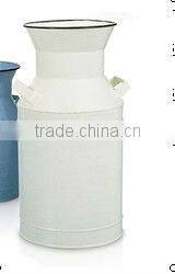 Milk jug Galvanized steel pitcher garden pots home pots pitcher