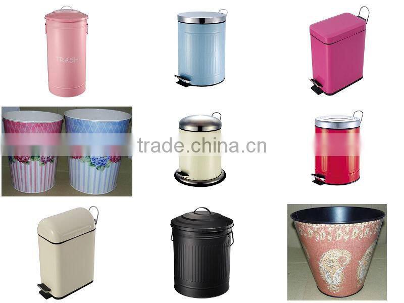 Pedal Bin with Plastic Bucket,