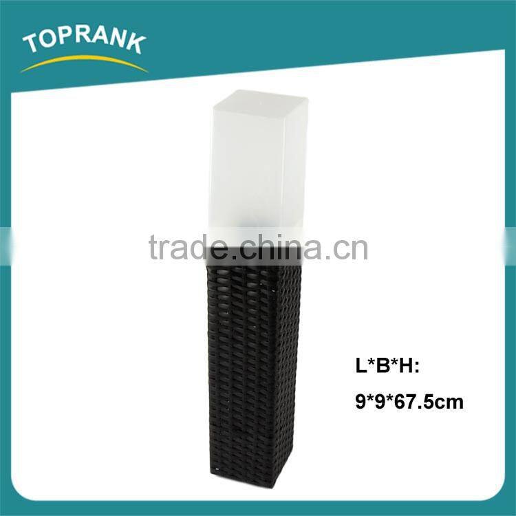 Fashion modern solar lawn lights outdoor garden decoration solar rattan light