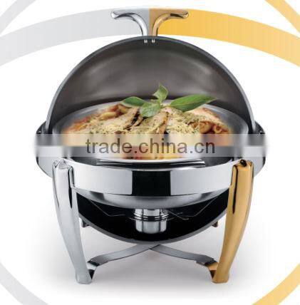 Wholesale stainless steel roll top chafing dish