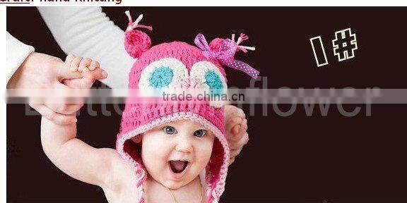 fashion crochet beanie knitting girls fashion knitting beanie hat knitted beanie hat with tassel