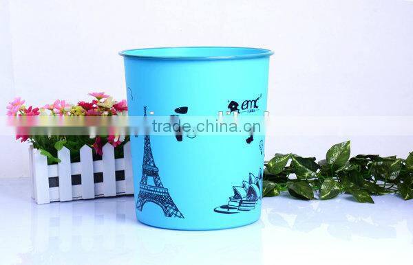 hot sale pp plastic trush bin trush can waste bin