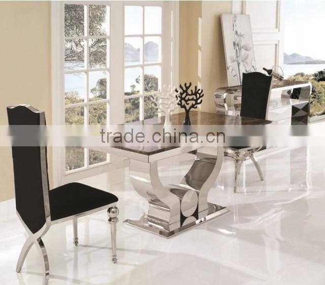 2016 modern style dining table and chair