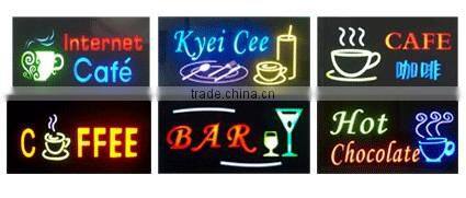 New invention electronic products customized image led resin sign for advertising and promotion