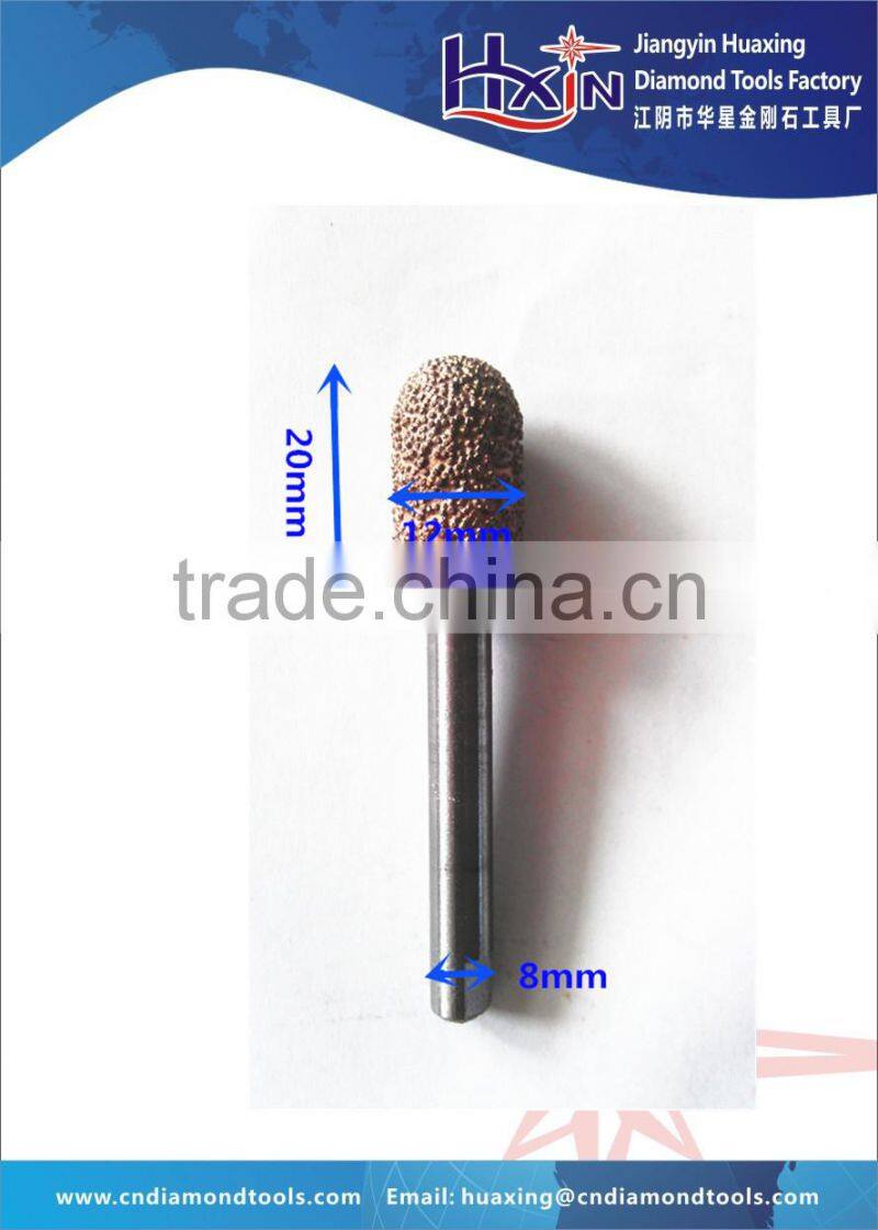 Diamond carving burr used for CNC machine/diamond engraving burrs for marble