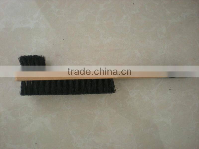 wooden shoe brush