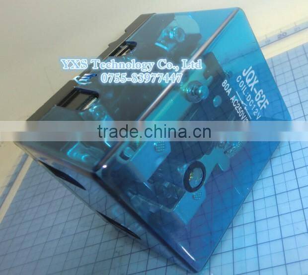 JQX-62F 2Z High Current Q62F High Power Relays 80A Bumper cars 120A DC12V DC24V AC220V