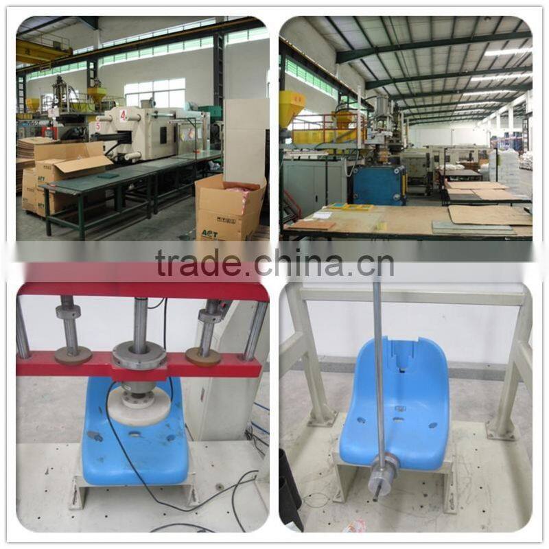 plastic molded composite bucket seats for stadium