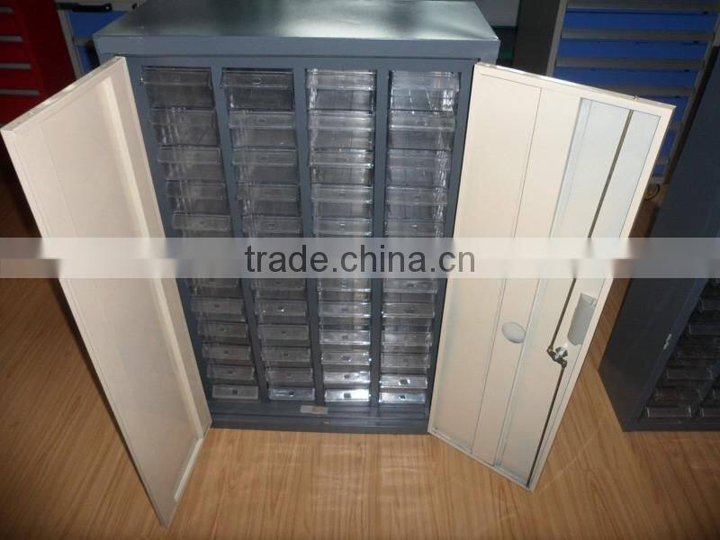 Factory Direct Sale Metal Cabinet with Plastic Drawers