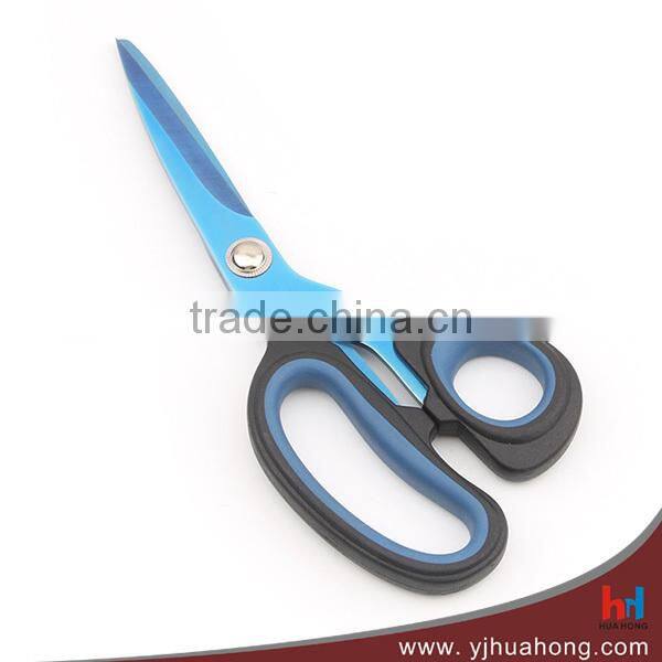 High Quality Titanium Coated Household Scissors With Soft Handle (HC-23)