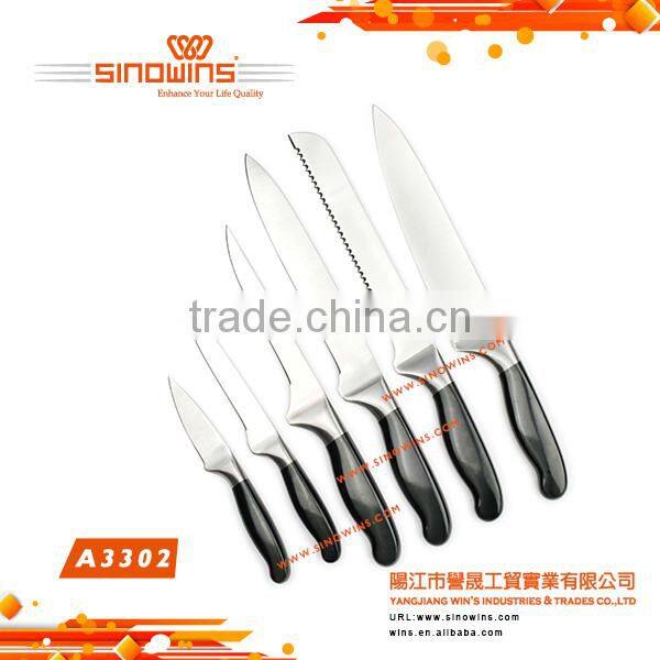 A3302-1 Great Style 5pcs Stainless Steel Knife Set