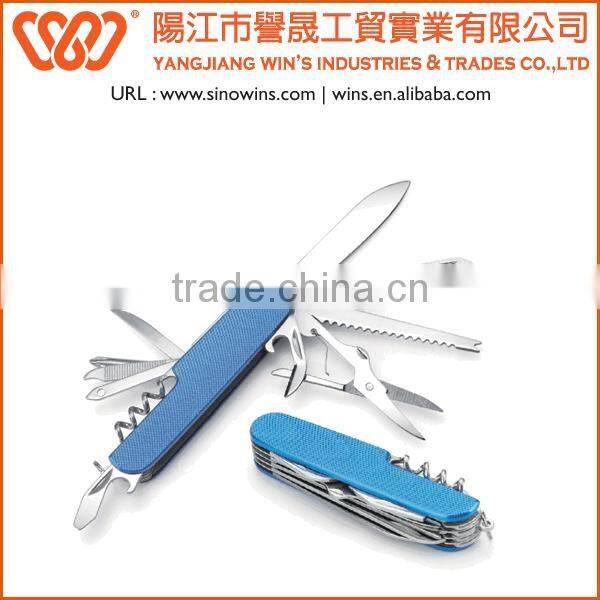 Stainless steel multi-function pocket knife