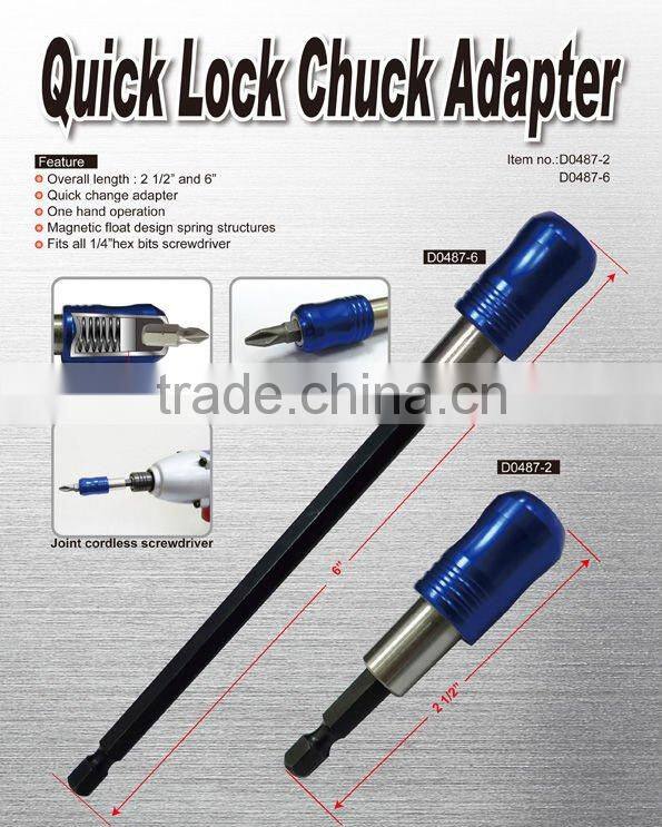 Quick Lock Extension Bit Adapter