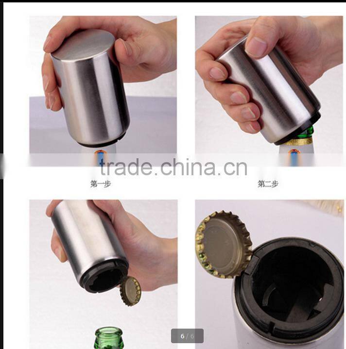 Automatic bottle opener