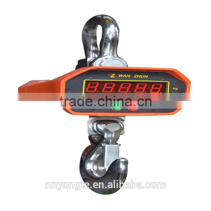 Hot Sale Digital weighing Crane Scale 3ton for lifting