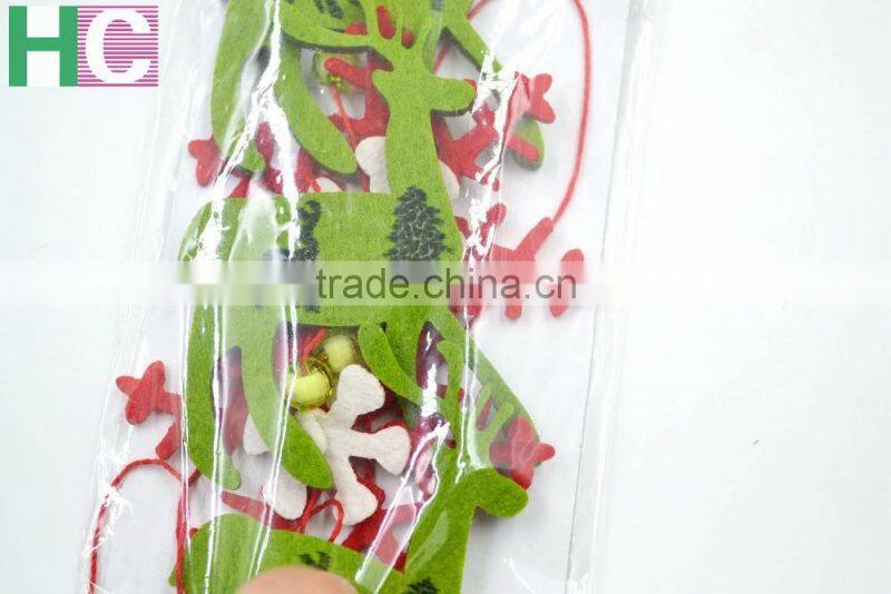 2017 custom christmas fabric ornaments for christmas