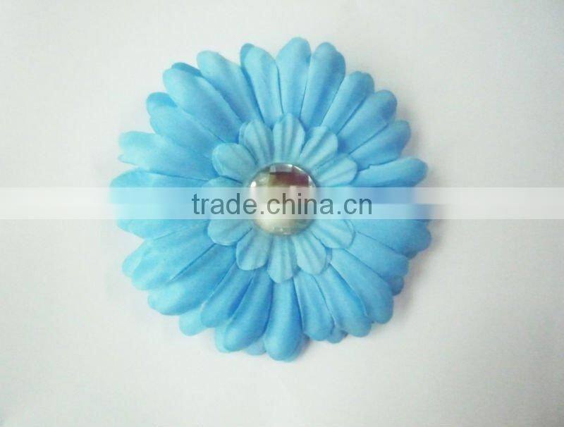 blue Medium Whiter Gerber Dasiy Flower