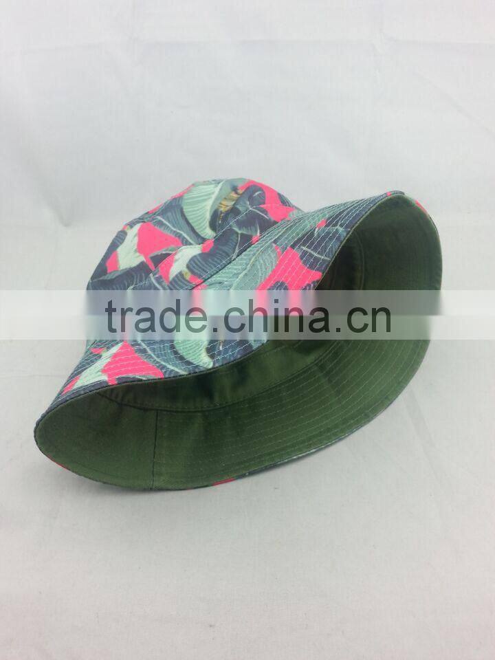 cotton blank bucket hat