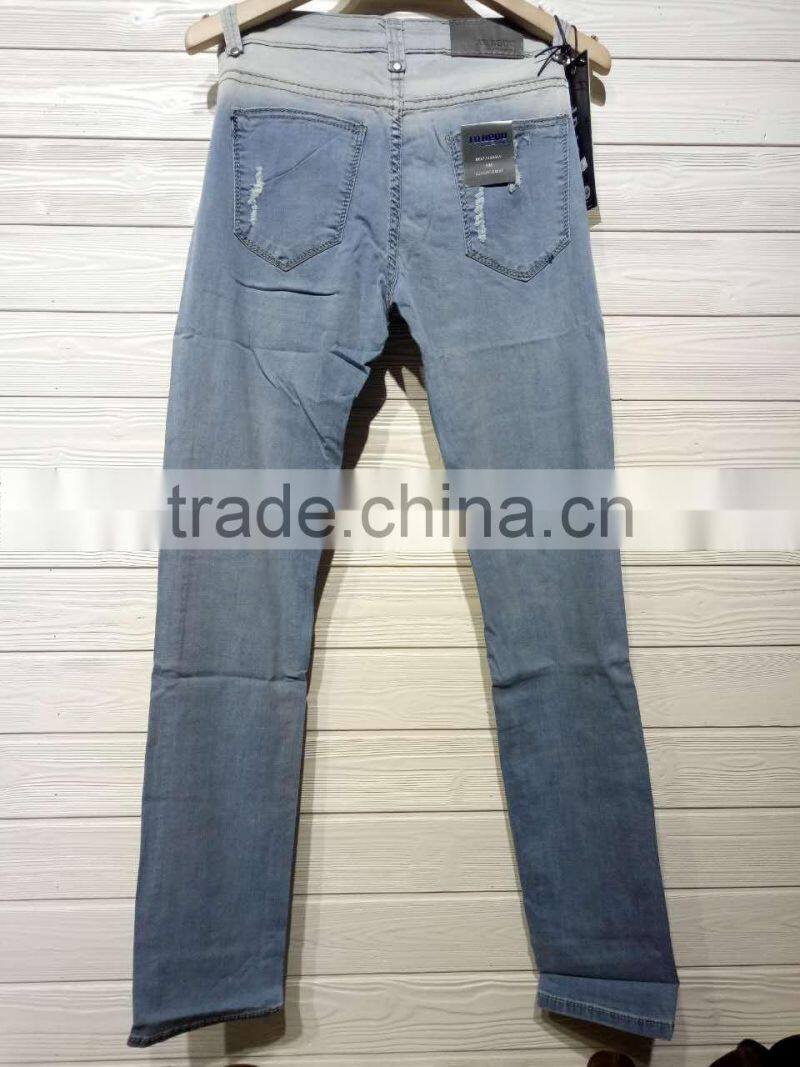 GZY Mens new style boys pants bulk wholesale jeans jacket men denim