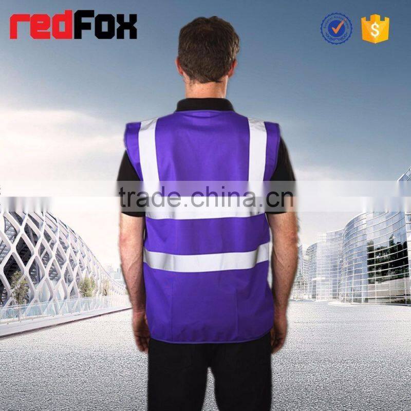 hi vis volunteer aprons with custom logo