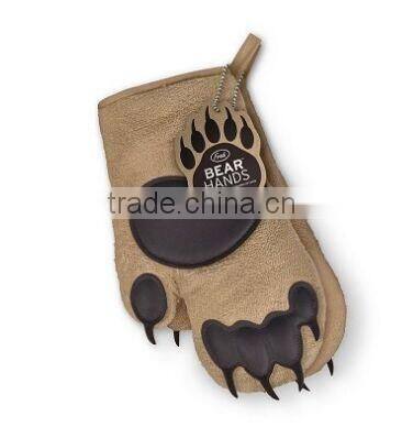 BEAR HANDS- COTTON OVEN MITTS,bear hand oven mitts