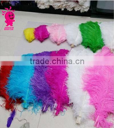 Wholesale fashion multicolor decotation ostrich feather for party and wedding