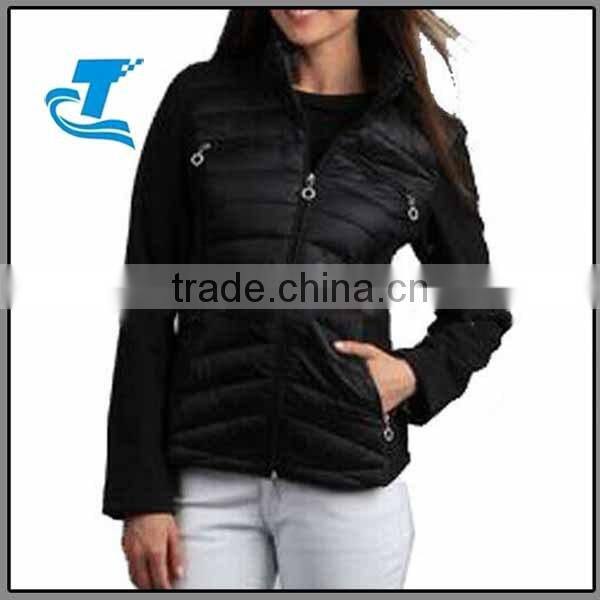 2017 New Arrival Black Winter Women Jacket