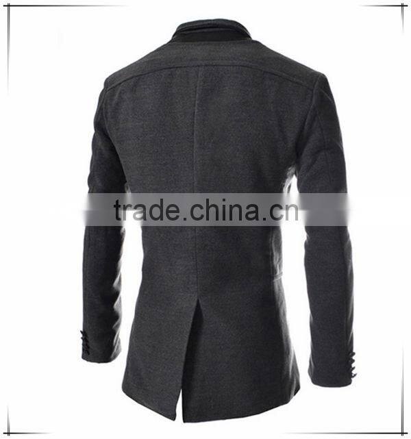 2016 winter new design military wool trench coat