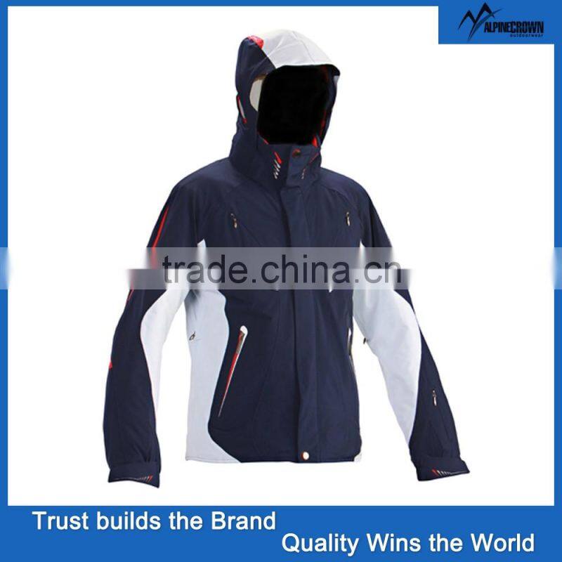 2017 OEM fully seam taped mens ski jacket
