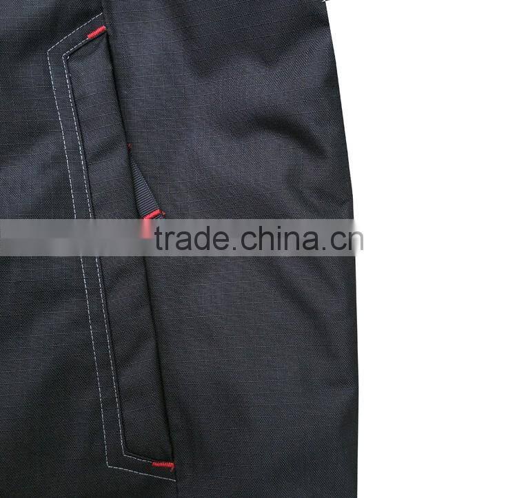 Reflective stripe multi function wear construction work polyester wind breaker jacket