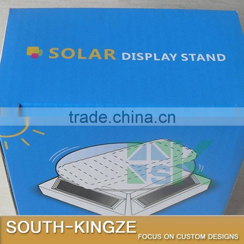9x9x5cm Square Digital Solar Display Stand