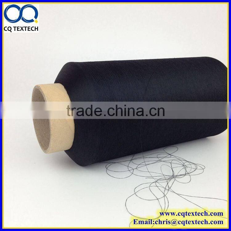 75/120TPM Equal black polyester DTY yarn