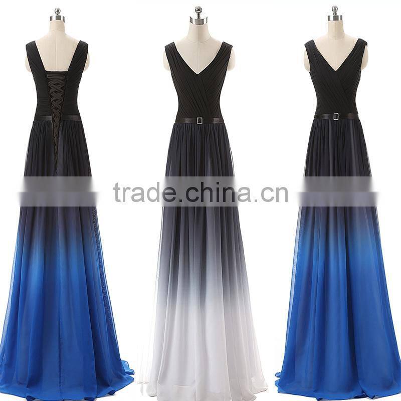 pink gradient evening dress bridal dress/ yg flower xx gradient maxi bridal dress/evening wedding dress