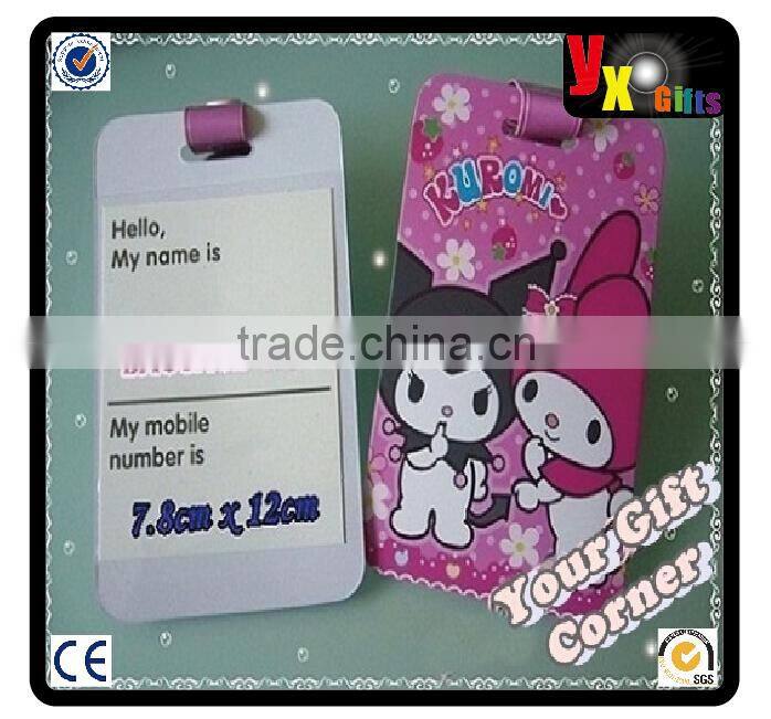 Paper & Plastic Luggage Tag/decorative plastic star with light