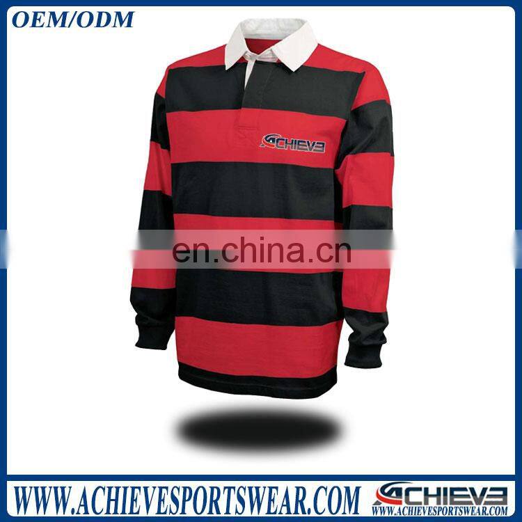 2017 New lifestyle men polo shirts sports performance stripes sublimated polo tshirts