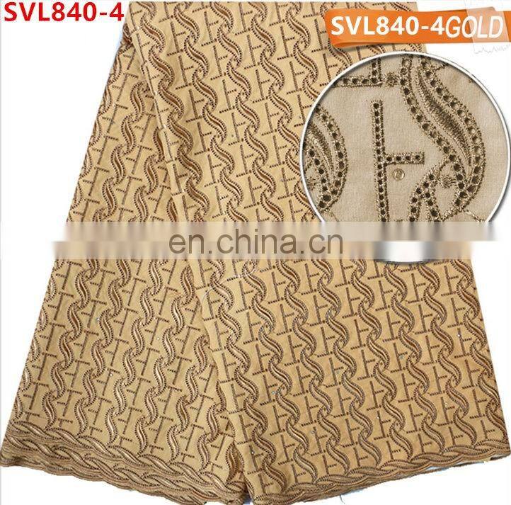 100% Cotton African Swiss Lace Fabric ,African lace cotton fabric ,Swiss cotton lace fabric for men