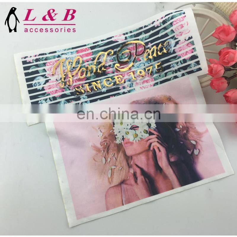 2017 wholesale new design fashion popular printing patch