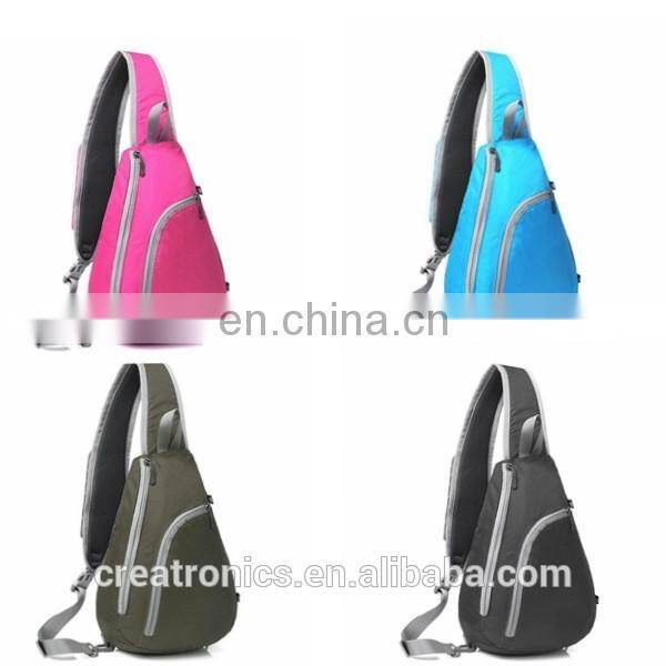 Men Nylon Travel Hiking Cross Body Messenger Shoulder Back Pack Sling Chest Bags In Japan Sling Bag