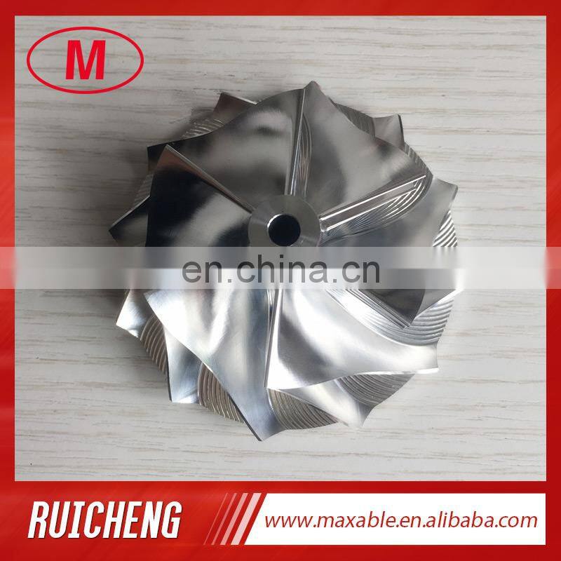 GTX3076 6+6 blades 58.00/78.13mm high performance turbo milling/aluminum 2618/billet compressor wheel for racing