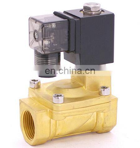 2 way Normally closed Brass Pilot Structure solenoid valve