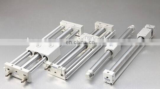 High quality aluminum alloy double-acting rodless air cylinder