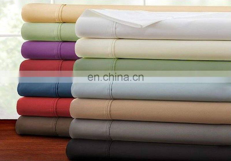 Home textile 100% cotton bed sheet fabric bedding sheet