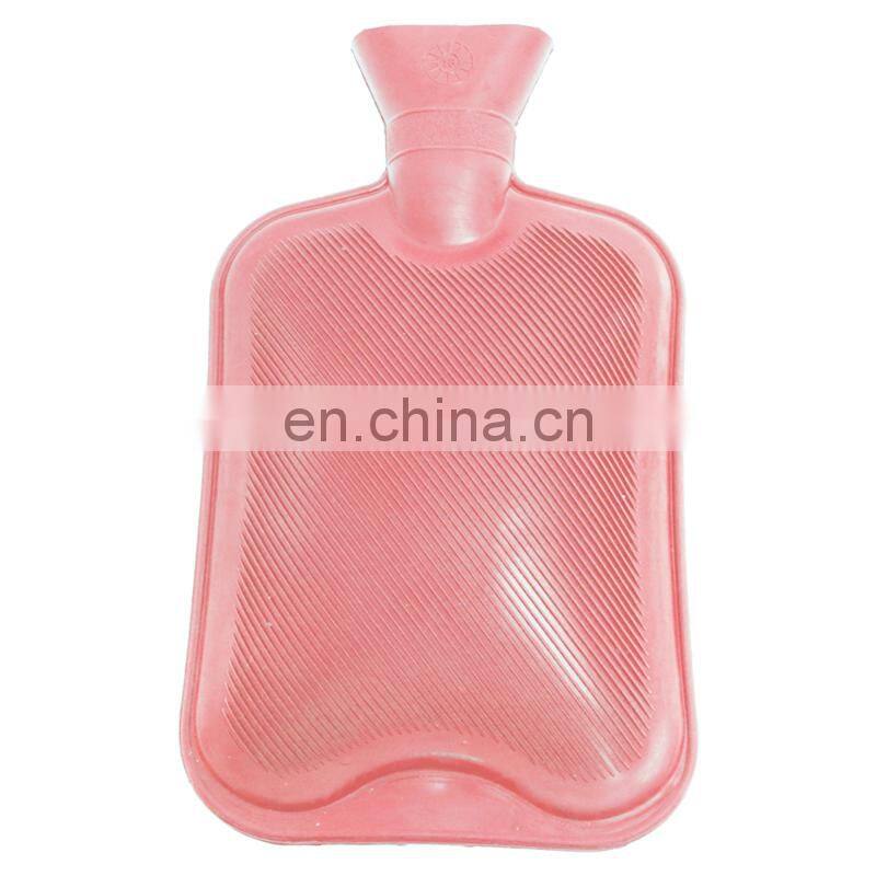 Silicone Rubber Hot Water Bottle,500L British Standard Colorful Rubber Hot Water Bottle
