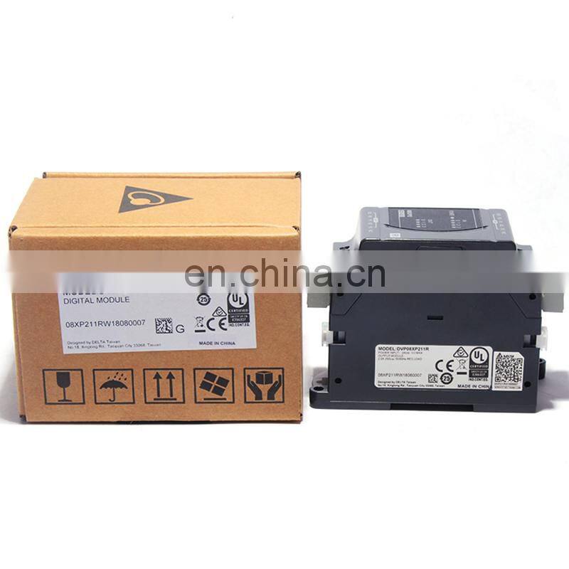 Automation Equipment Delta DVP08XP211R Digital 4DI/4DO Expansion Module DVP08XP211R New and Original