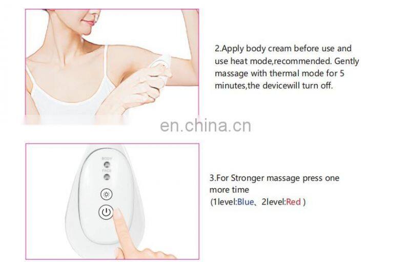 Ready to ship mini Skin clinic Lifting Face Iron Microcurrent Wrinkles beauty Device with fast delivery